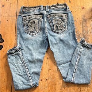 Rock Revival Blue Relaxed Women's Jeans